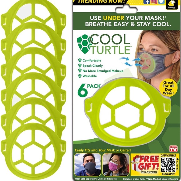 Cool Turtle Accessories 525cool Turtle Mask Guard Mask Frame Poshmark
